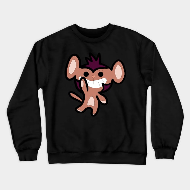 The Monkey Hope Crewneck Sweatshirt by Monster To Me